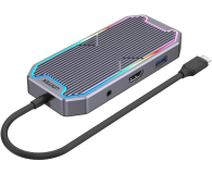 UNITEK uHUB S7+ 7-in-1 USB-C D1029A - 675478 - zdjęcie 3